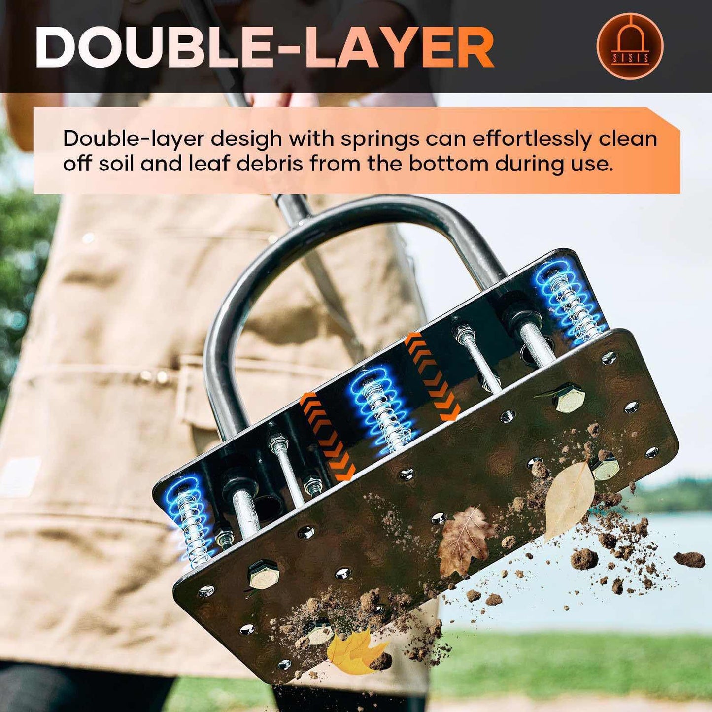 Noru Lawn Aerator 2-in-1 Tool™